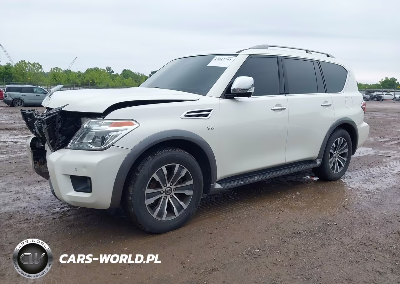 2019 Nissan Armada Sl VIN:JN8AY2NC7K9582032 - 2