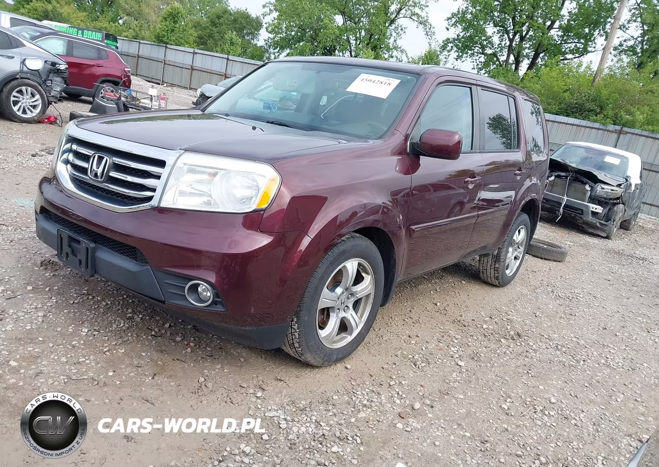 2015 Honda Pilot Ex-L VIN:5FNYF4H71FB002554 - 2