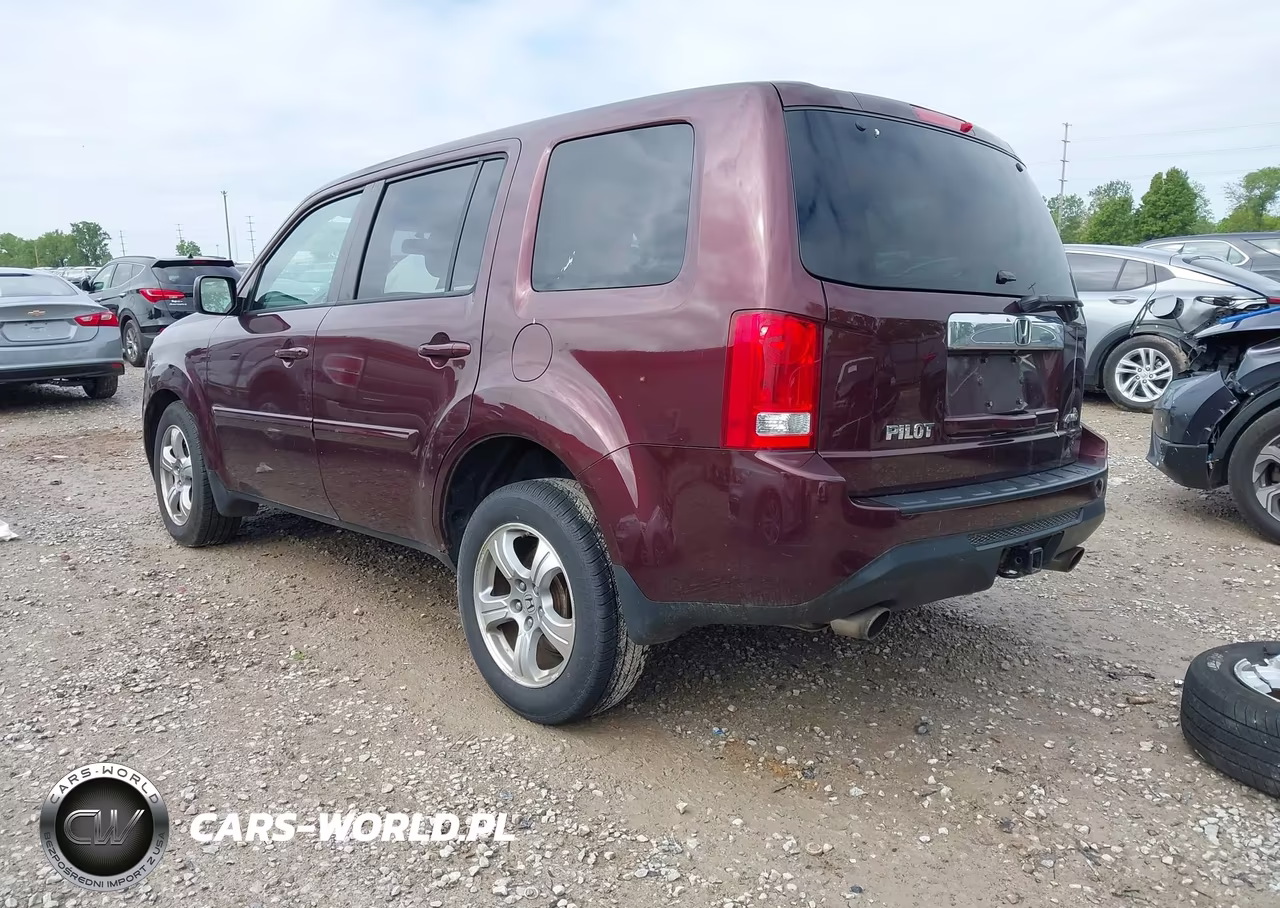 2015 Honda Pilot Ex-L VIN:5FNYF4H71FB002554 - 3