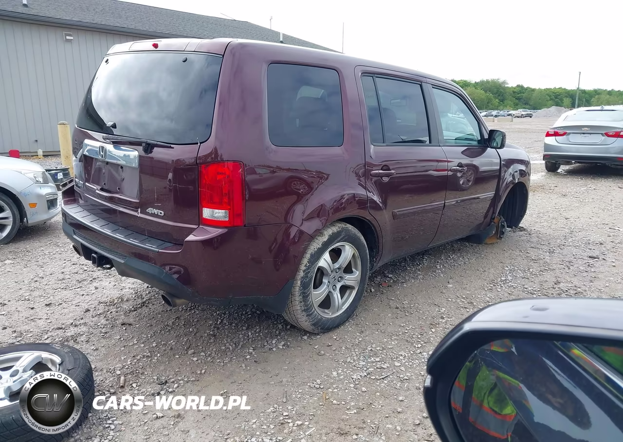 2015 Honda Pilot Ex-L VIN:5FNYF4H71FB002554 - 4