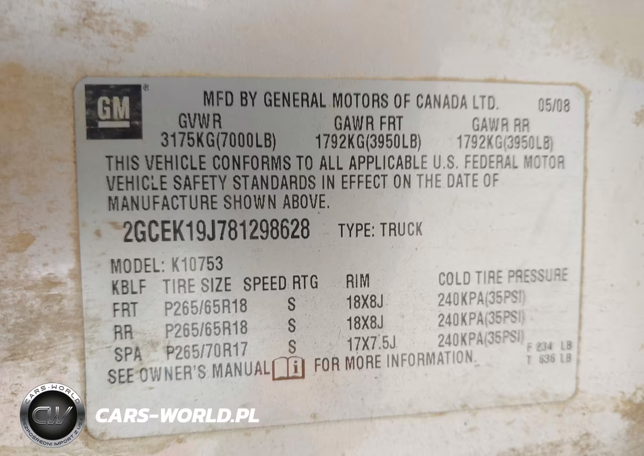 2008 Chevrolet Silverado 1500 Lt1 VIN:2GCEK19J781298628 - 9