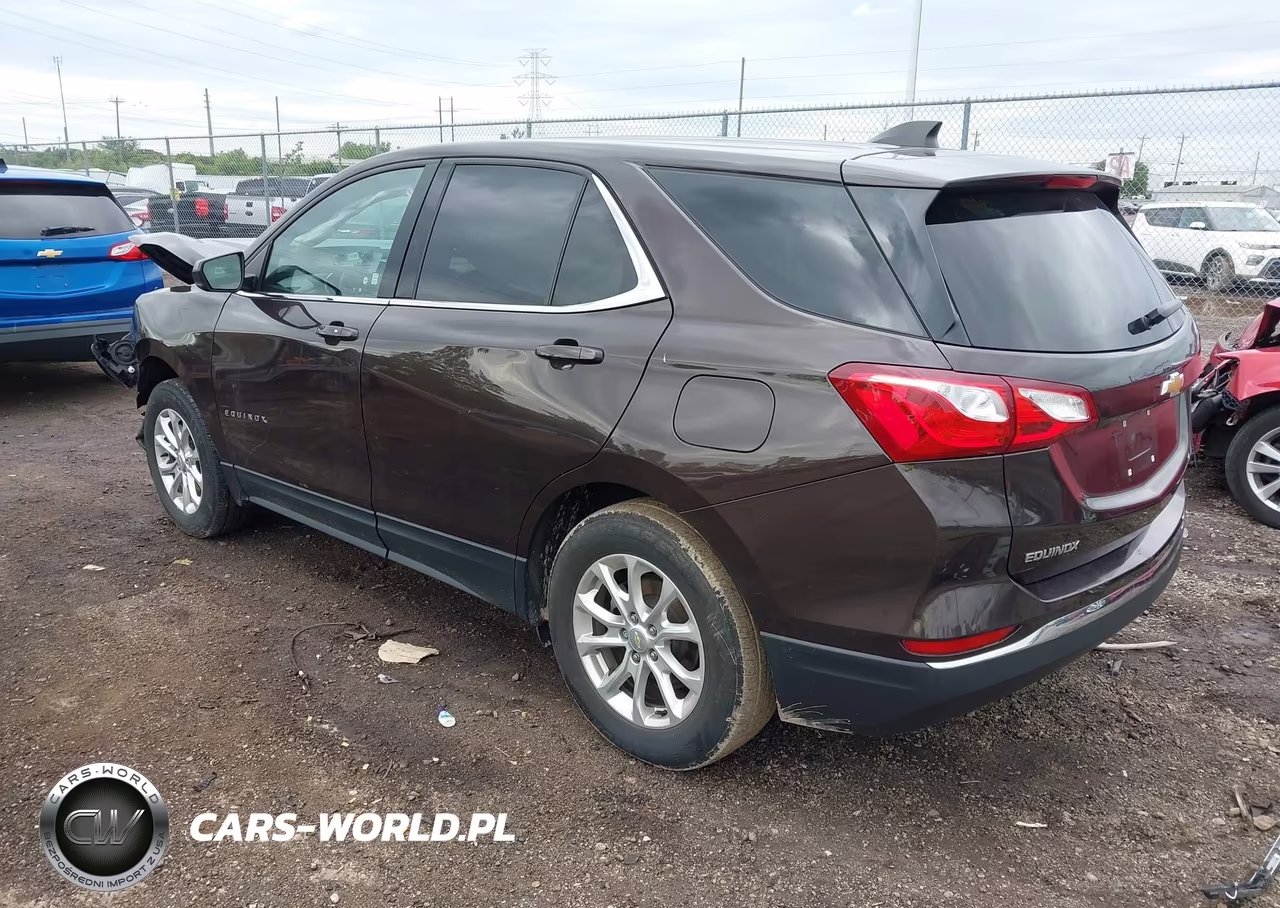 2020 Chevrolet Equinox Fwd Lt 1.5L Turbo VIN:2GNAXKEV2L6152008 - 3