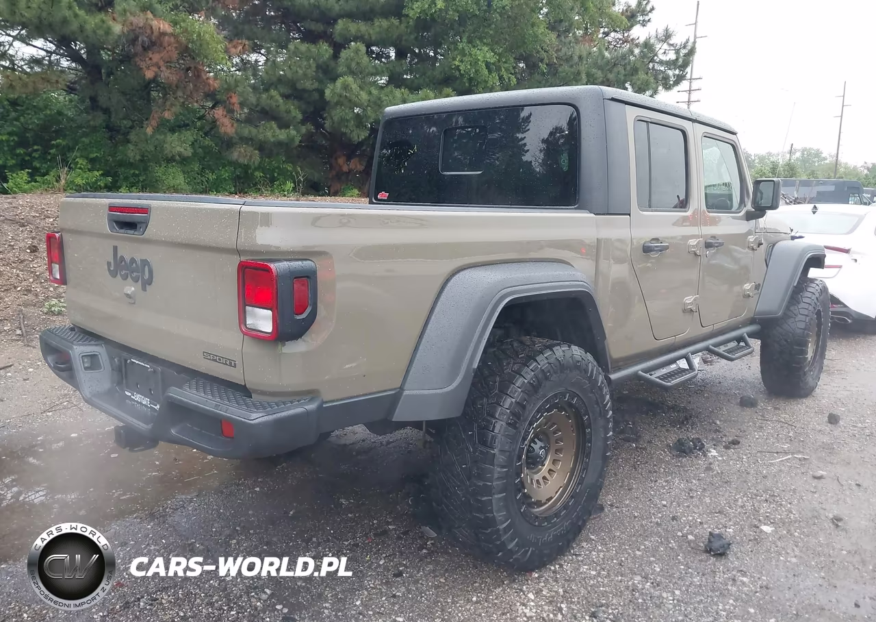 2020 Jeep Gladiator Sport S 4X4 VIN:1C6JJTAGXLL201882 - 4