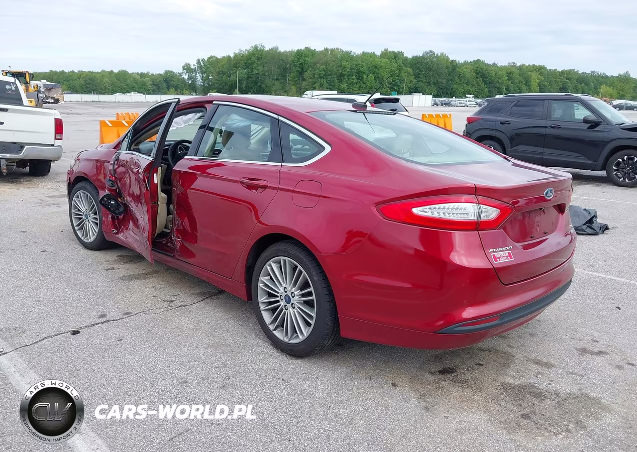 2014 Ford Fusion Se VIN:3FA6P0HD8ER135169 - 3