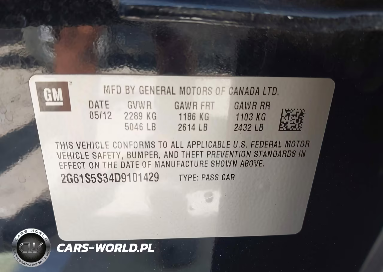 2013 Cadillac Xts Premium VIN:2G61S5S34D9101429 - 9