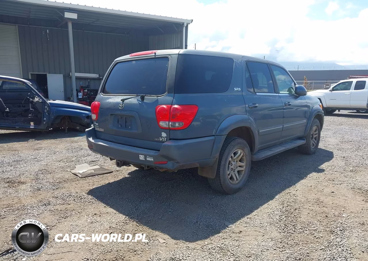 2005 Toyota Sequoia Sr5 V8 VIN:5TDZT34A35S258620 - 4