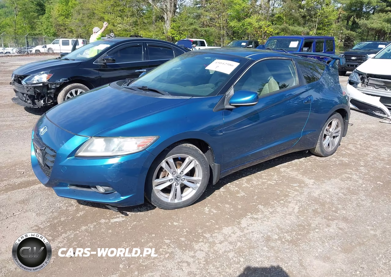 2012 Honda Cr-Z Ex VIN:JHMZF1D69CS004551 - 2