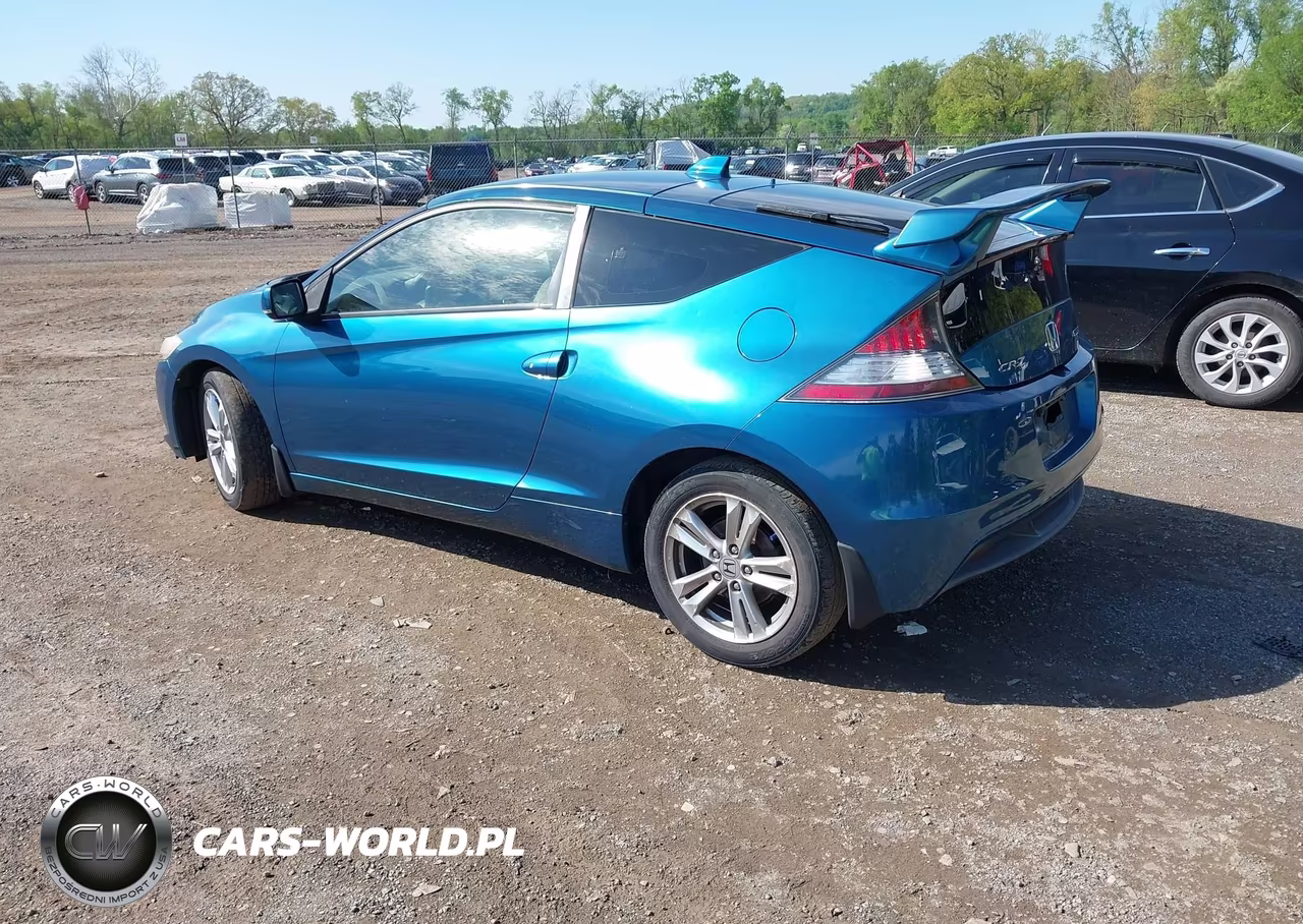 2012 Honda Cr-Z Ex VIN:JHMZF1D69CS004551 - 3