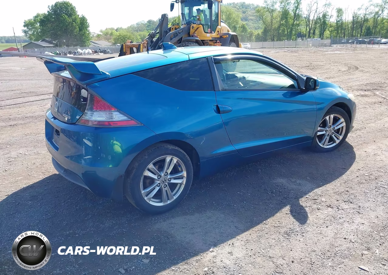 2012 Honda Cr-Z Ex VIN:JHMZF1D69CS004551 - 4