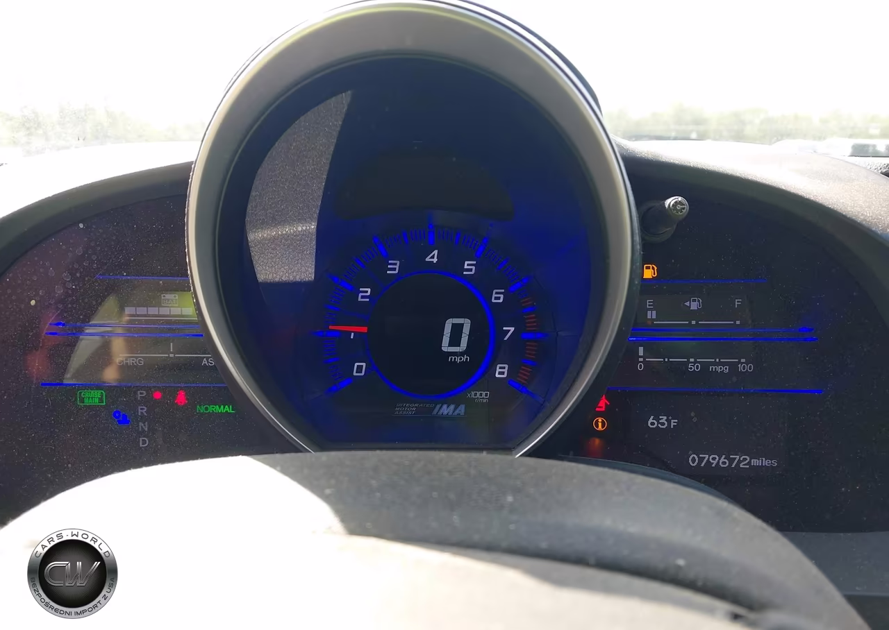 2012 Honda Cr-Z Ex VIN:JHMZF1D69CS004551 - 7