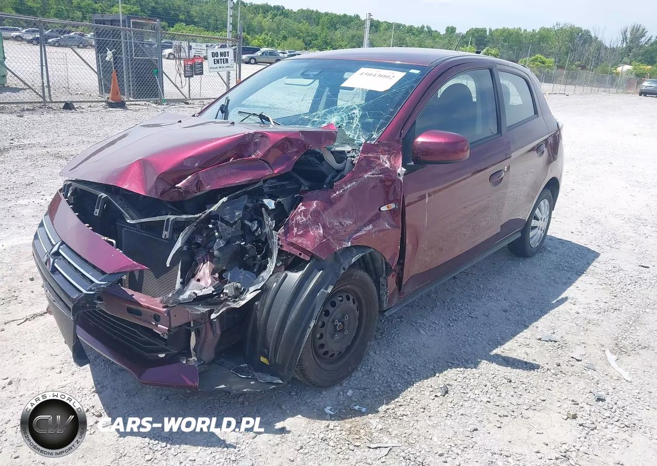 2021 Mitsubishi Mirage Carbonite Edition-Es-Le VIN:ML32AUHJ4MH008137 - 2