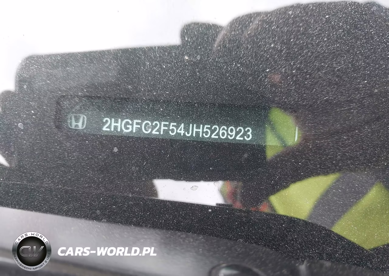 2018 Honda Civic Lx VIN:2HGFC2F54JH526923 - 9
