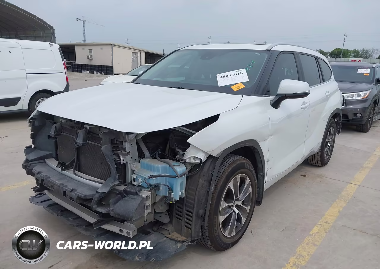 2023 Toyota Highlander Xle VIN:5TDKDRAH6PS000341 - 2