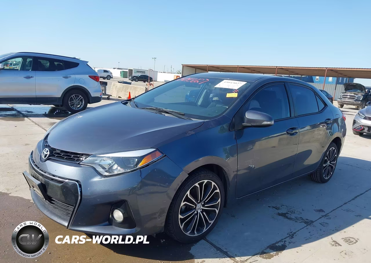2016 Toyota Corolla S Plus VIN:5YFBURHE9GP477172 - 2