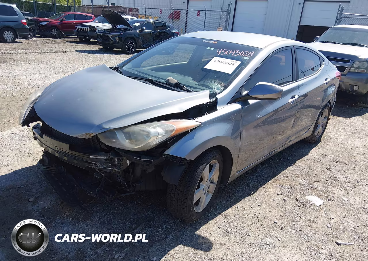 2012 Hyundai Elantra Gls (Ulsan Plant) VIN:KMHDH4AE2CU267242 - 2