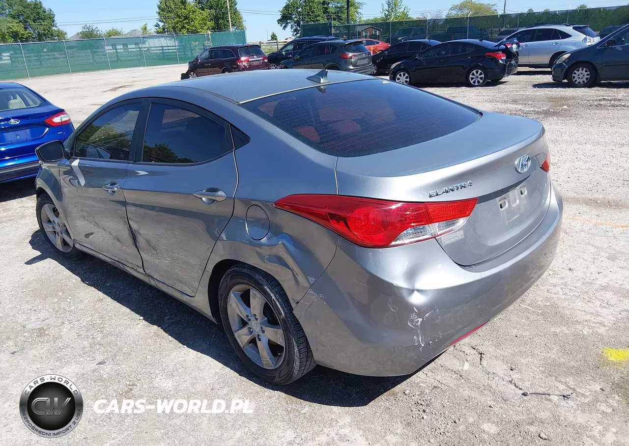 2012 Hyundai Elantra Gls (Ulsan Plant) VIN:KMHDH4AE2CU267242 - 3