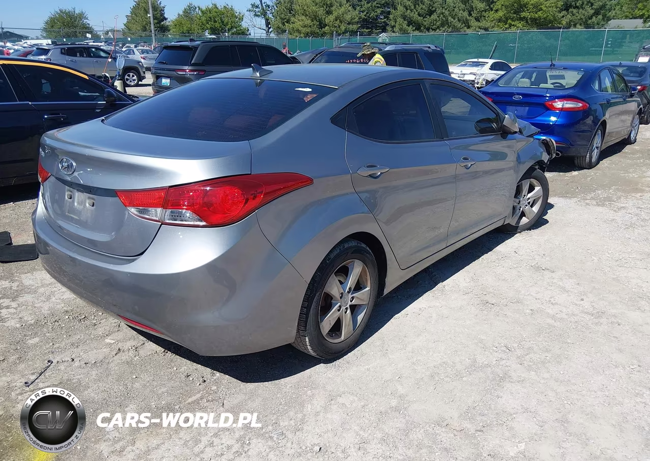 2012 Hyundai Elantra Gls (Ulsan Plant) VIN:KMHDH4AE2CU267242 - 4