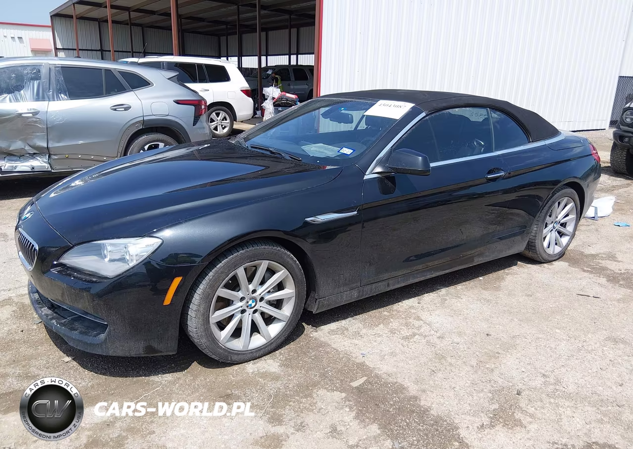 2012 BMW 640I VIN:WBALW7C5XCC618759 - 2