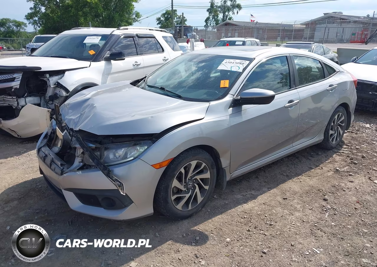2017 Honda Civic Ex VIN:19XFC2F83HE026010 - 2