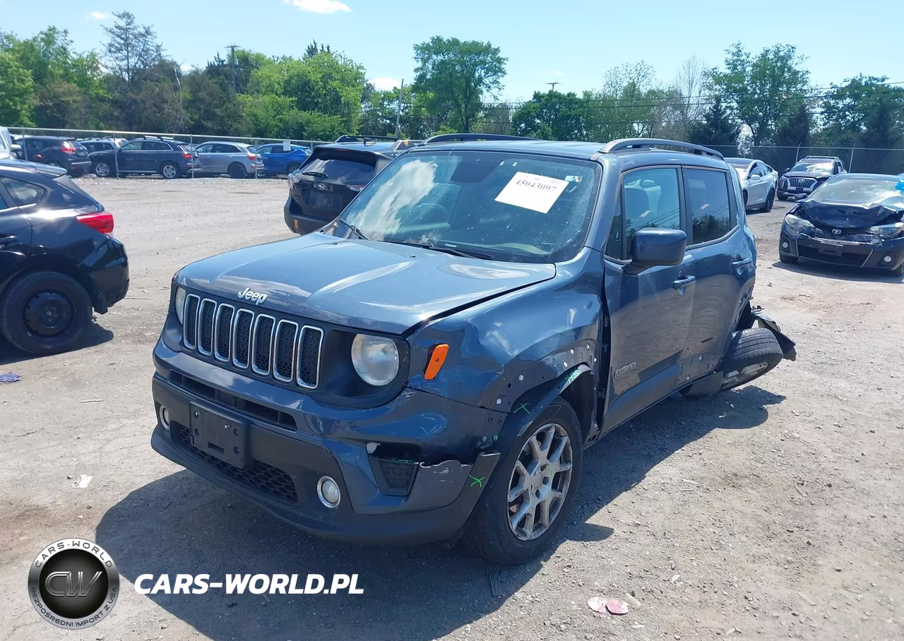 2019 Jeep Renegade Latitude 4X4 VIN:ZACNJBBB7KPK68826 - 2