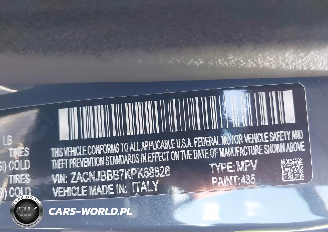2019 Jeep Renegade Latitude 4X4 VIN:ZACNJBBB7KPK68826 - 9