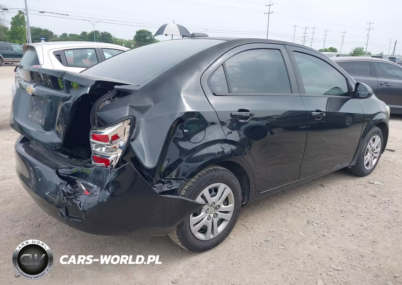 2017 Chevrolet Sonic Ls Auto VIN:1G1JB5SH5H4158247 - 4