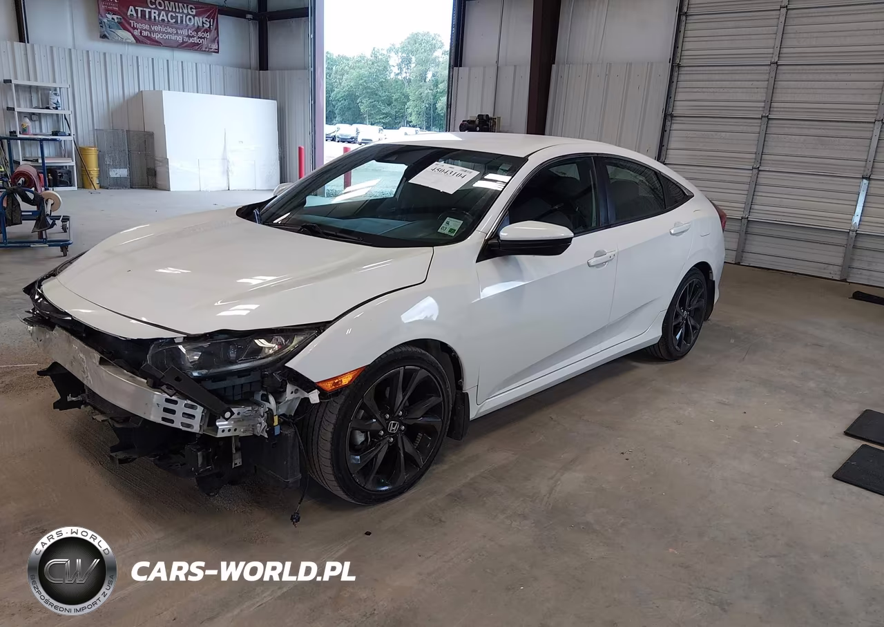 2019 Honda Civic Sport VIN:2HGFC2F81KH505331 - 2