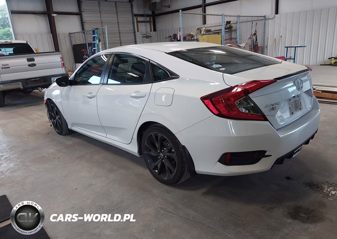 2019 Honda Civic Sport VIN:2HGFC2F81KH505331 - 3
