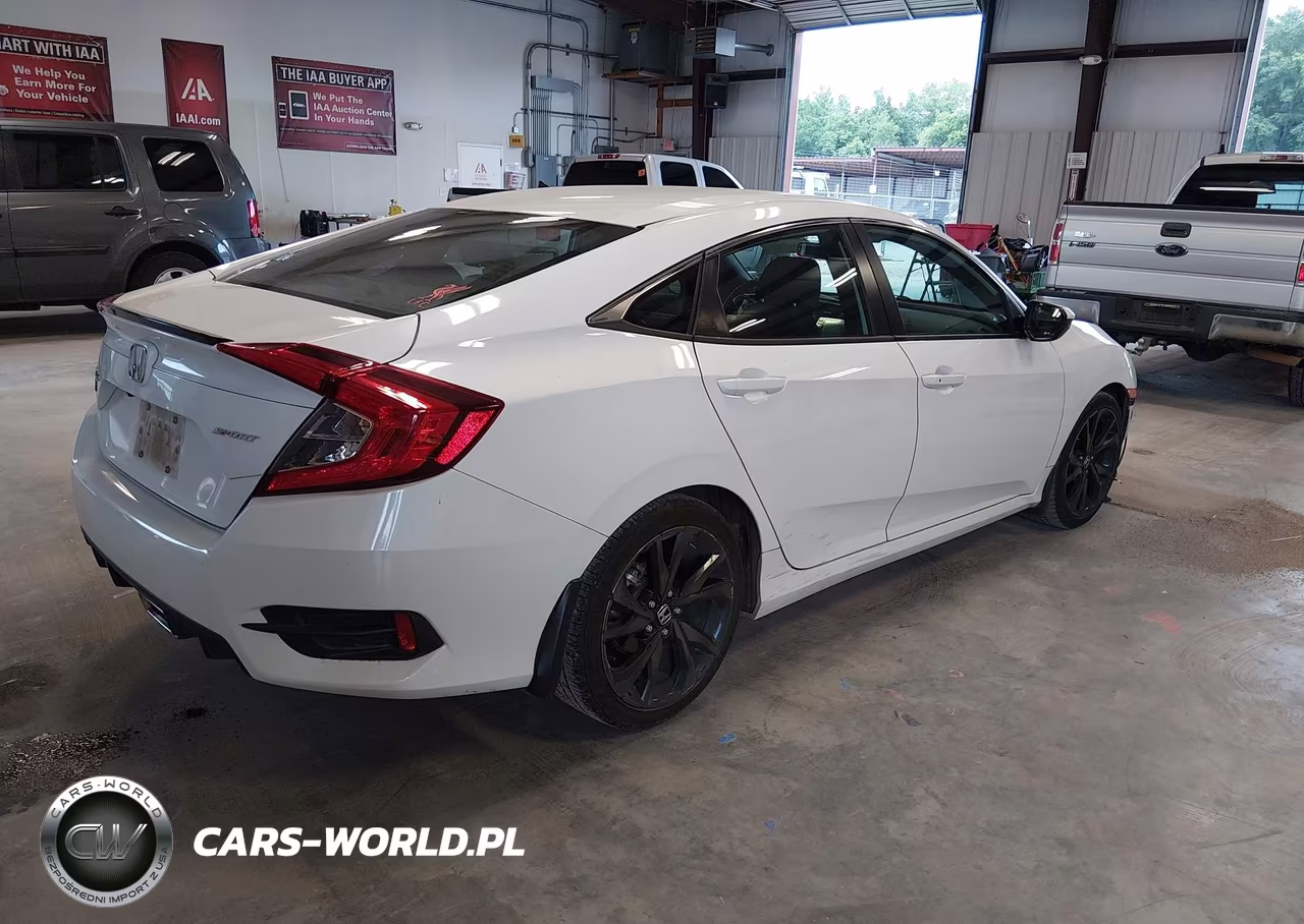 2019 Honda Civic Sport VIN:2HGFC2F81KH505331 - 4