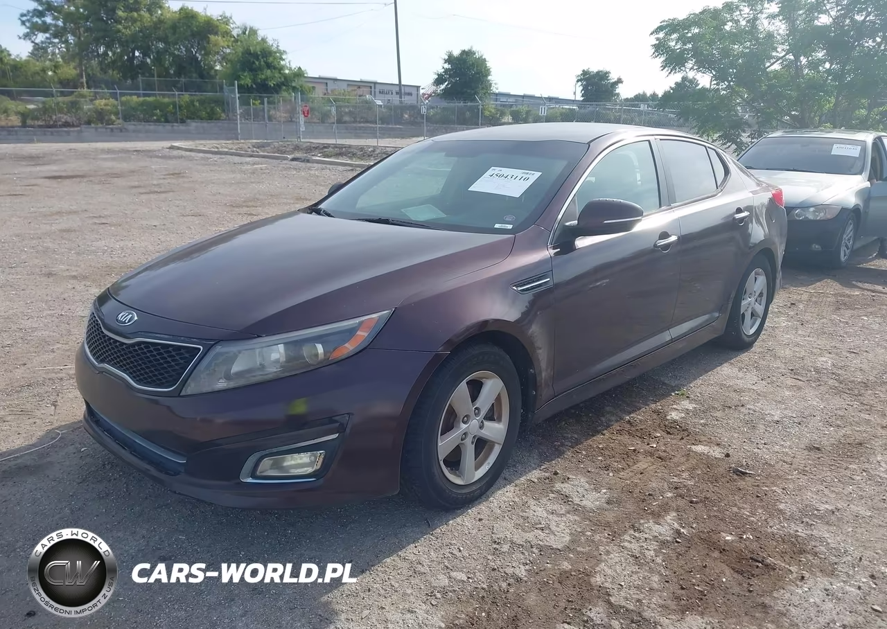 2014 Kia Optima Lx VIN:5XXGM4A71EG280622 - 2