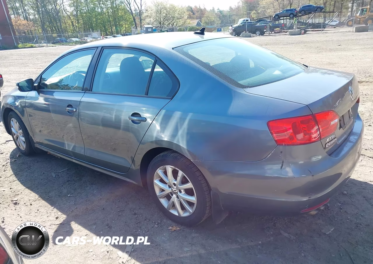 2012 Volkswagen Jetta 2.5L Se VIN:3VWDP7AJ6CM309628 - 3
