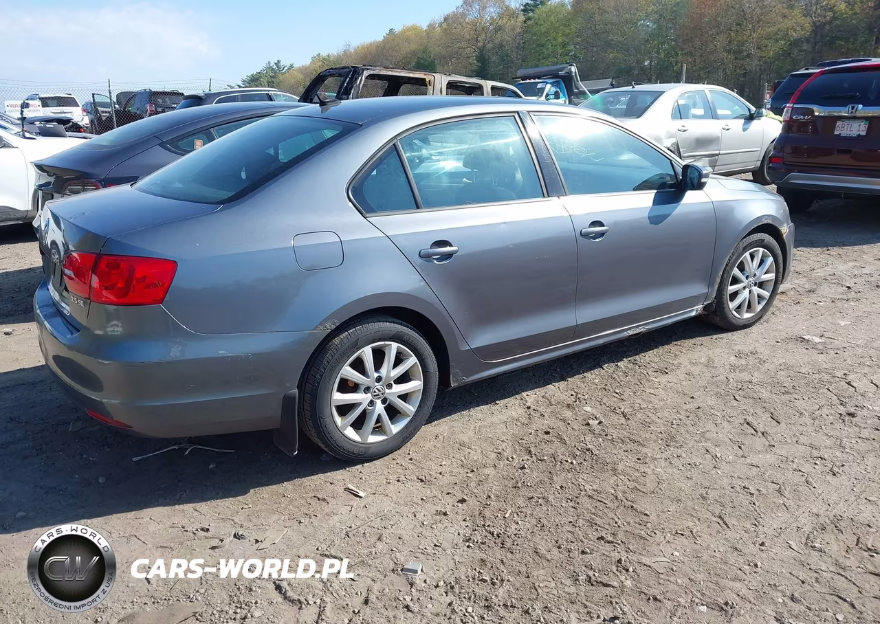 2012 Volkswagen Jetta 2.5L Se VIN:3VWDP7AJ6CM309628 - 4