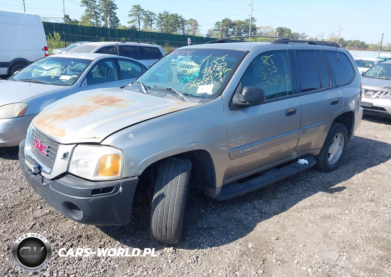 2002 GMC Envoy Sle VIN:1GKDT13S222228203 - 2