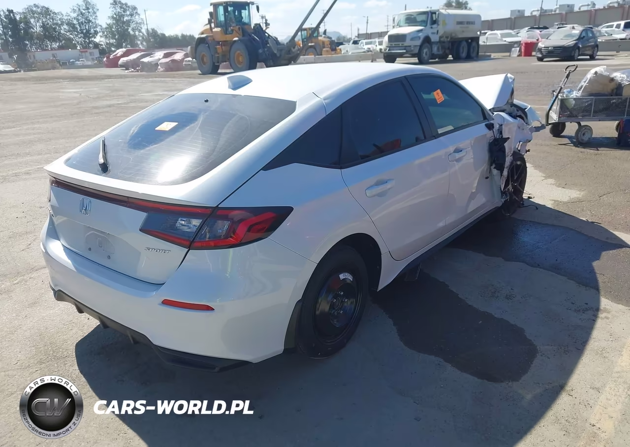 2025 Honda Civic Sedan Sport VIN:19XFL2H84SE008247 - 4