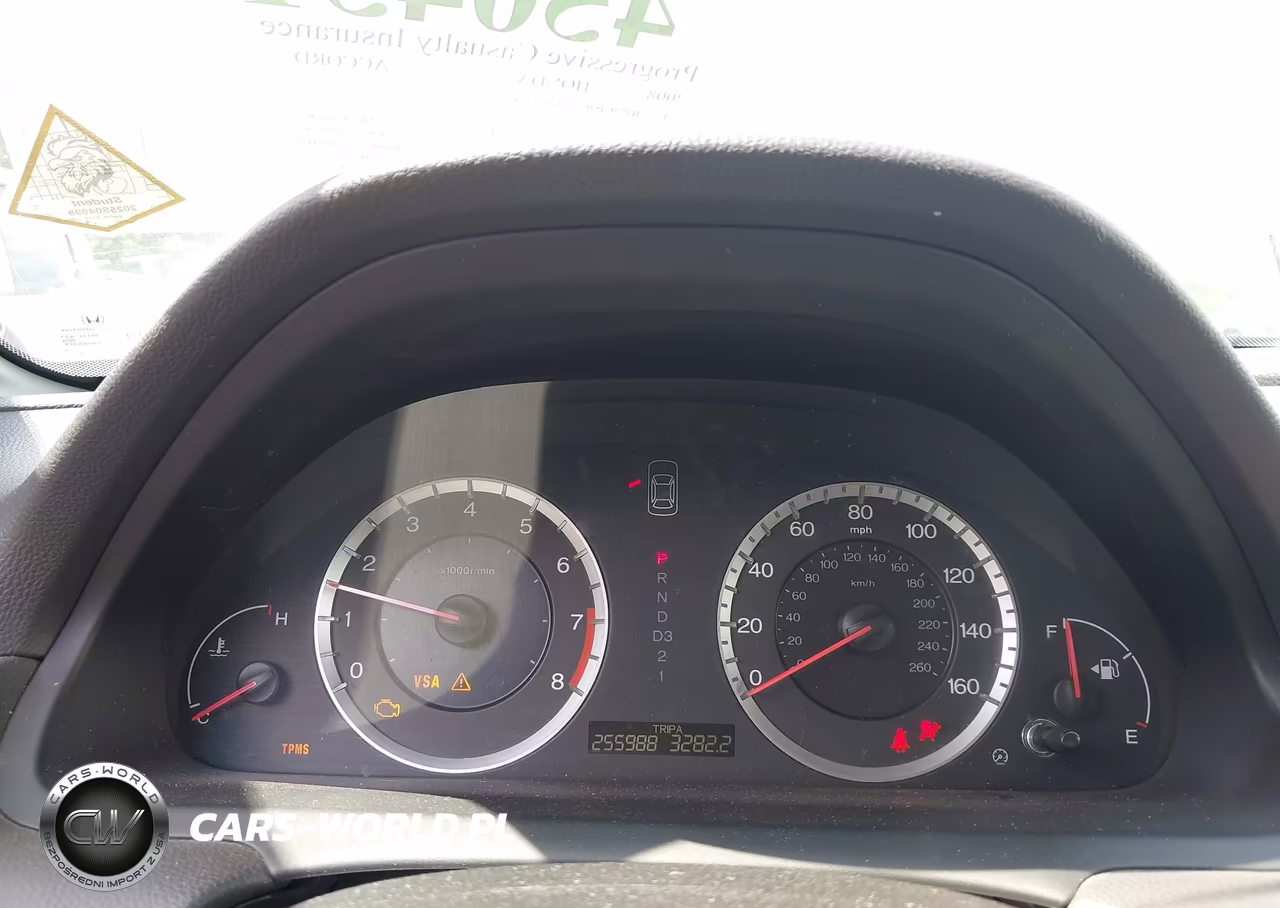 2008 Honda Accord 2.4 Lx VIN:JHMCP26308C073691 - 7