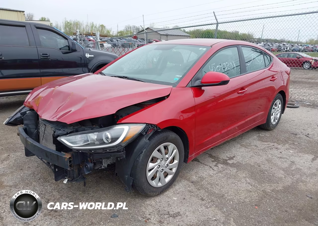 2017 Hyundai Elantra Se VIN:KMHD74LF9HU097896 - 2