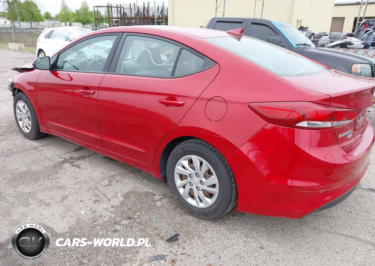 2017 Hyundai Elantra Se VIN:KMHD74LF9HU097896 - 3