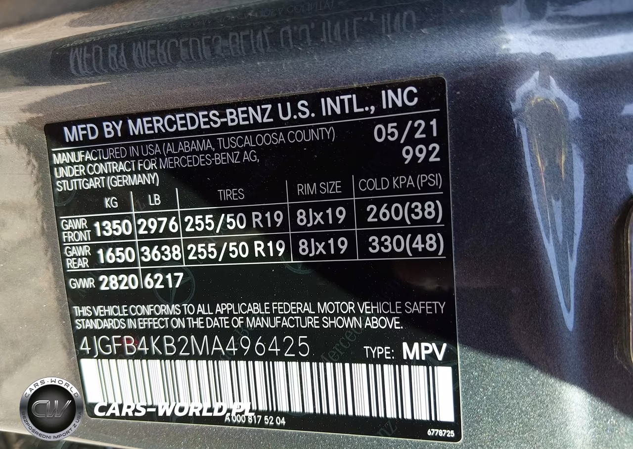 2021 Mercedes-Benz Gle 350 4Matic VIN:4JGFB4KB2MA496425 - 9