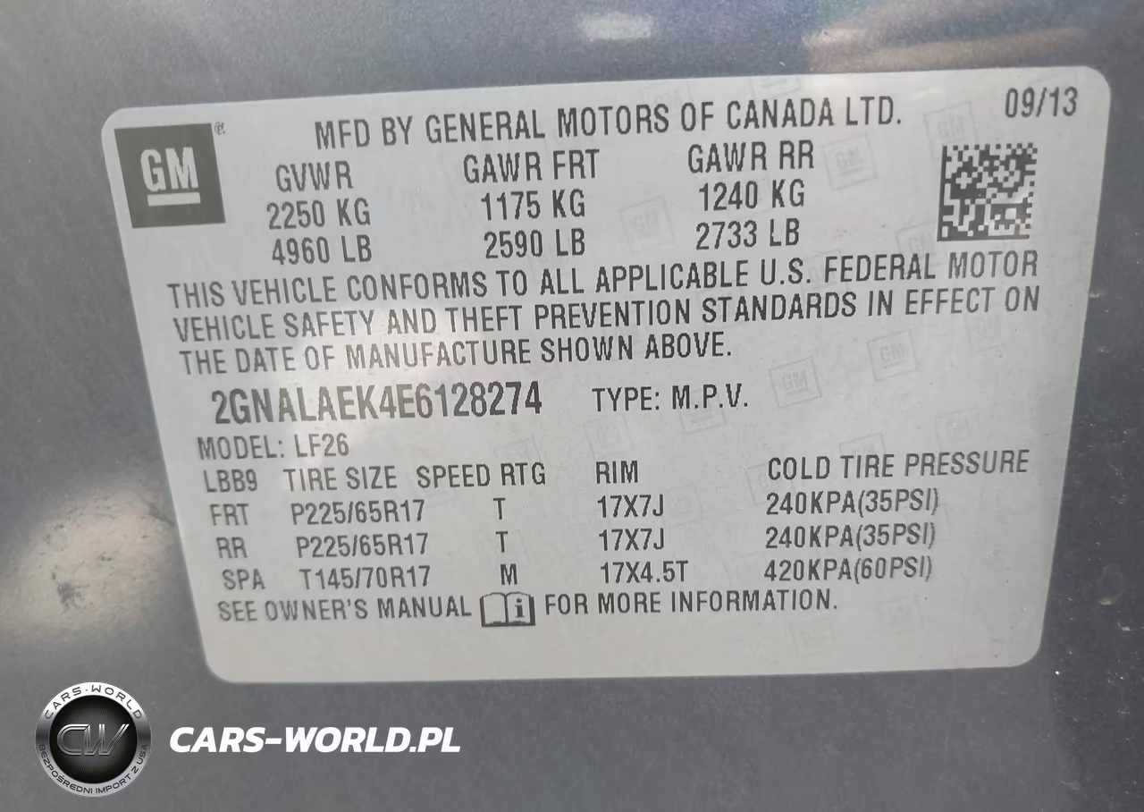 2014 Chevrolet Equinox Ls VIN:2GNALAEK4E6128274 - 9
