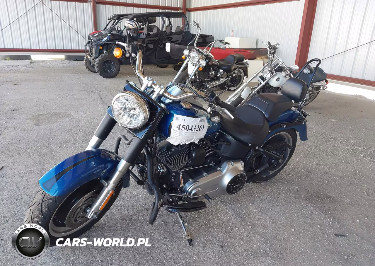 2014 Harley-Davidson Flstfb Fatboy Lo VIN:1HD1JNV33EB014146 - 2