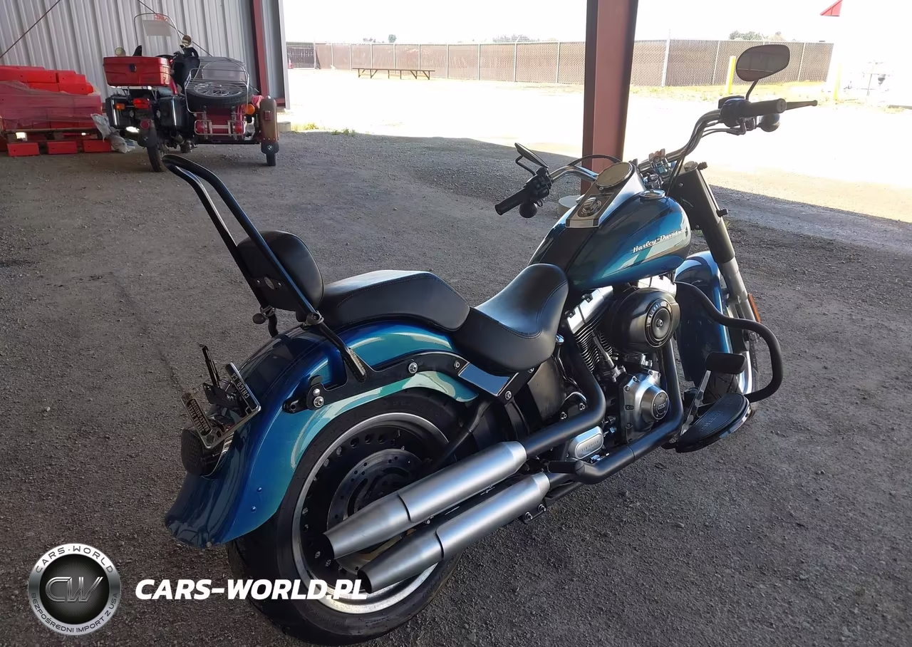 2014 Harley-Davidson Flstfb Fatboy Lo VIN:1HD1JNV33EB014146 - 4