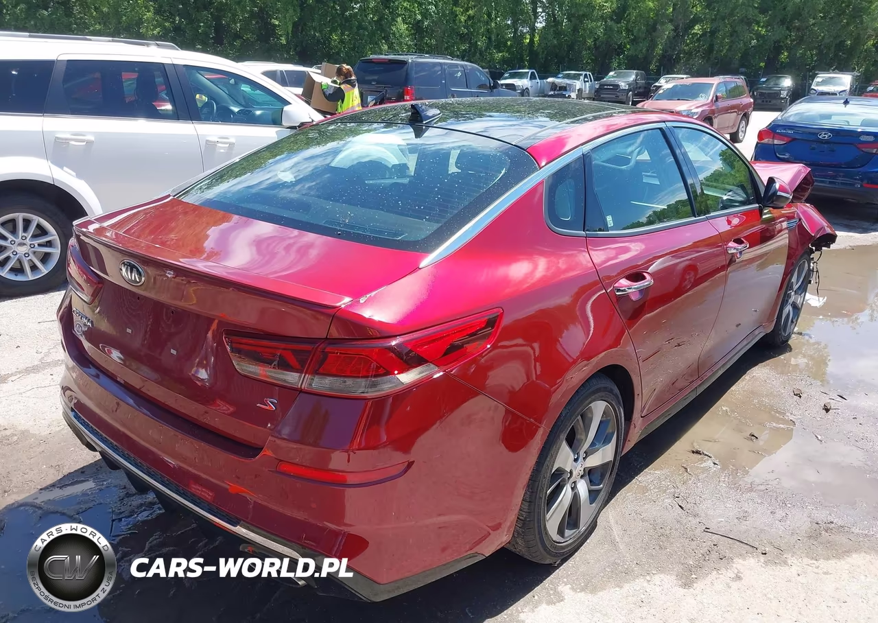 2019 Kia Optima S VIN:5XXGT4L37KG366560 - 4