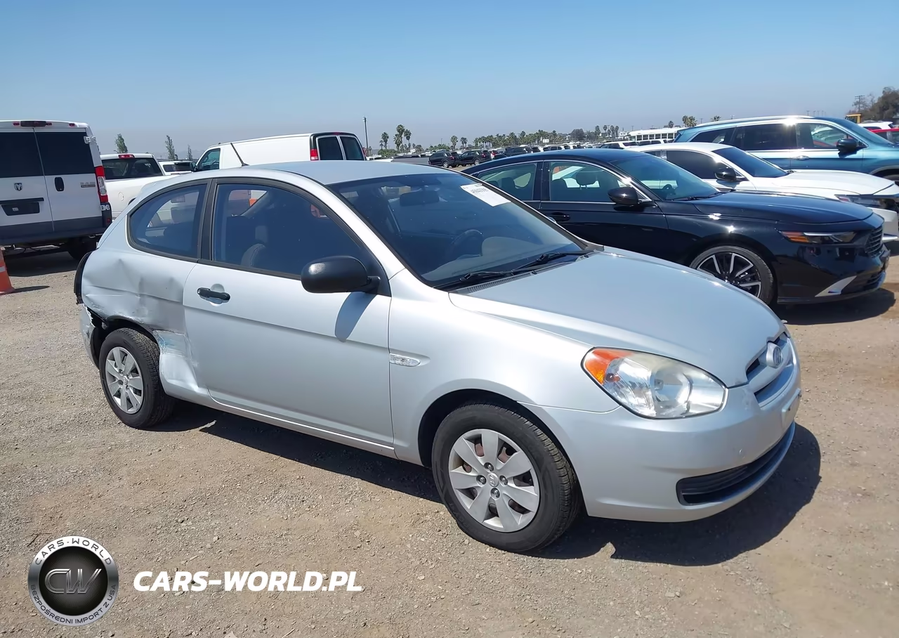 2010 Hyundai Accent Blue