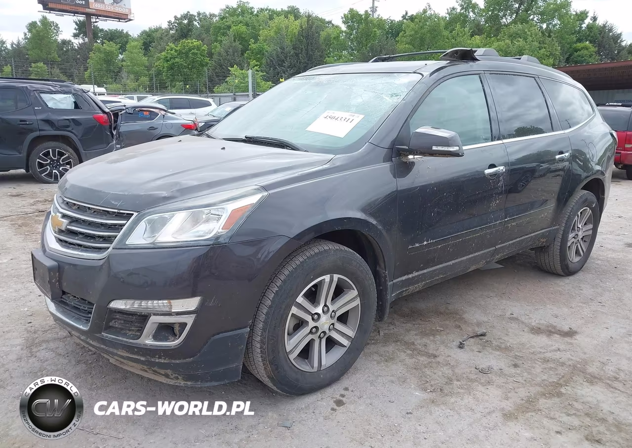2016 Chevrolet Traverse 2Lt VIN:1GNKRHKDXGJ330494 - 2