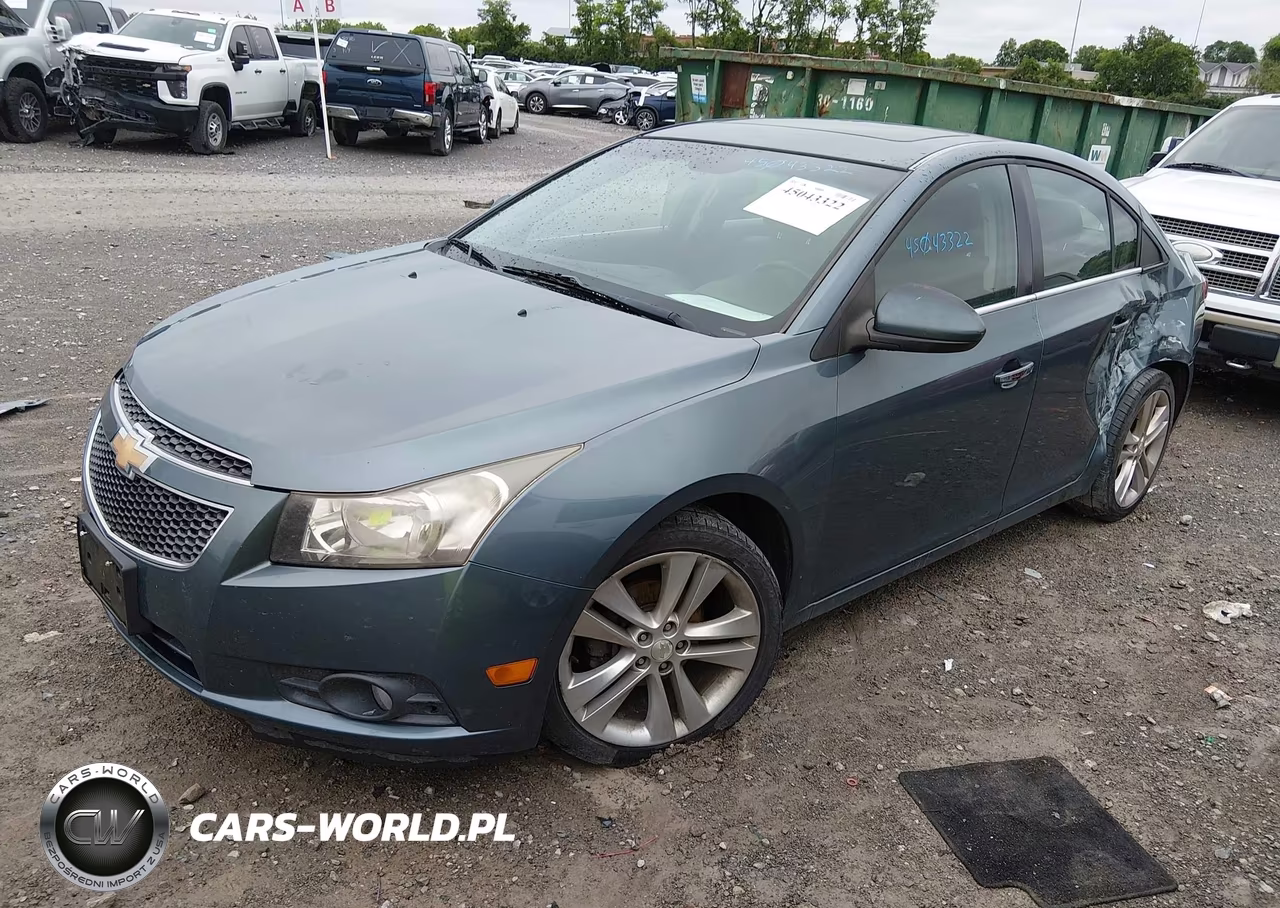 2012 Chevrolet Cruze Ltz VIN:1G1PH5SC7C7304636 - 2
