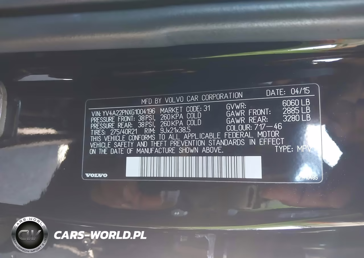 2016 Volvo Xc90 T6 First Edition VIN:YV4A22PNXG1004196 - 9