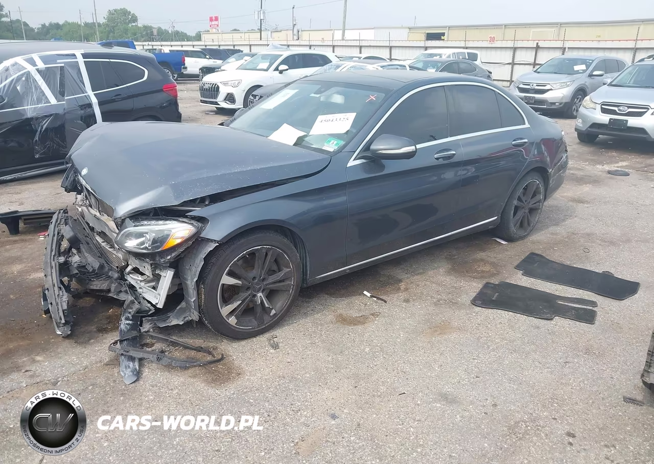 2015 Mercedes-Benz C 300 4Matic VIN:55SWF4KB2FU049370 - 2