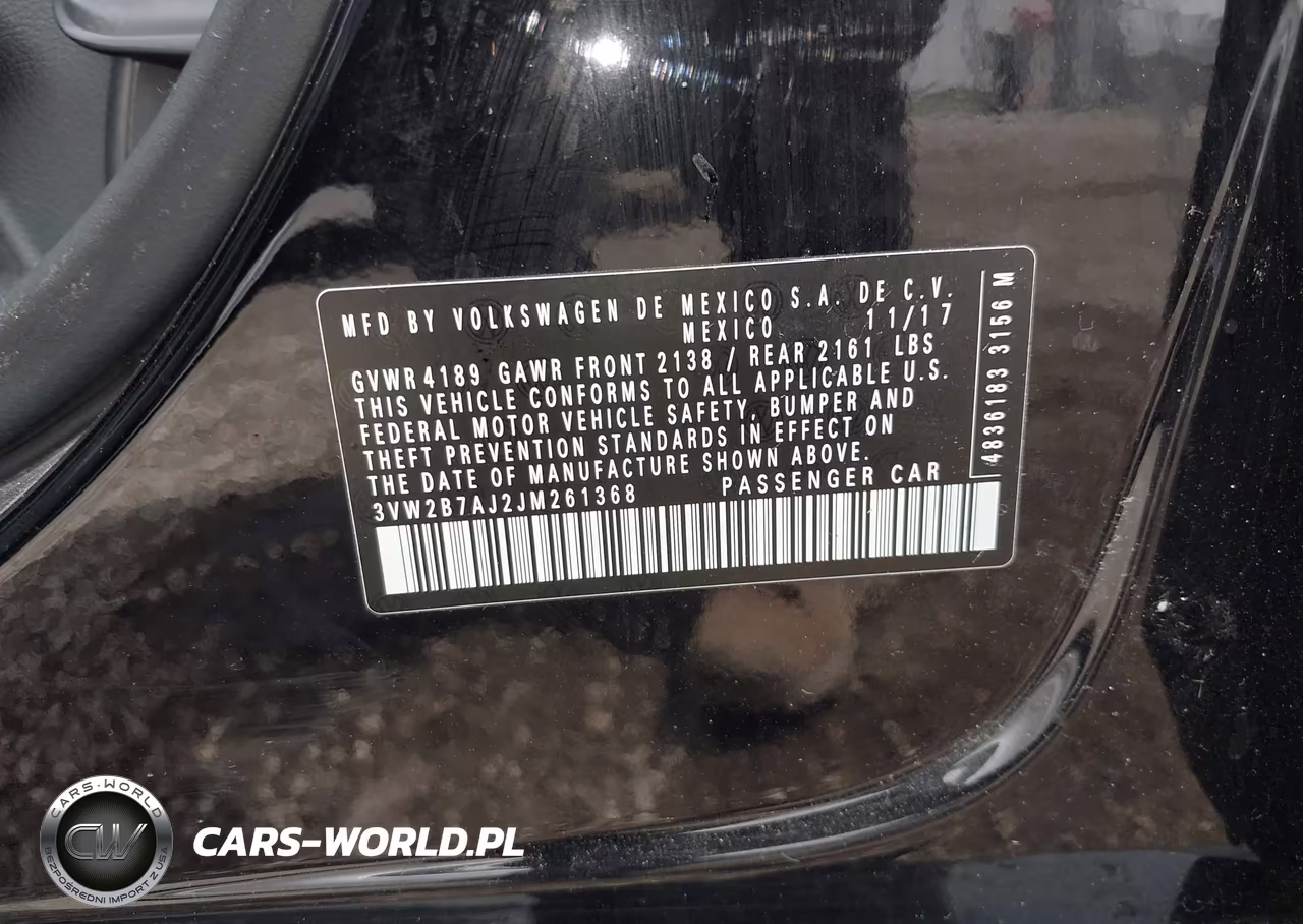 2018 Volkswagen Jetta 1.4T S VIN:3VW2B7AJ2JM261368 - 9