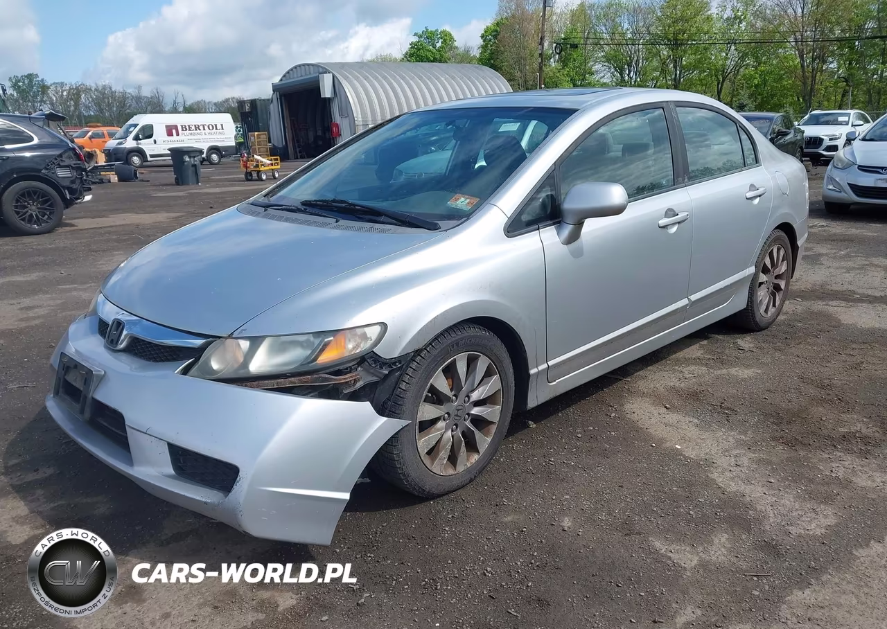2009 Honda Civic Ex VIN:19XFA16899E004191 - 2