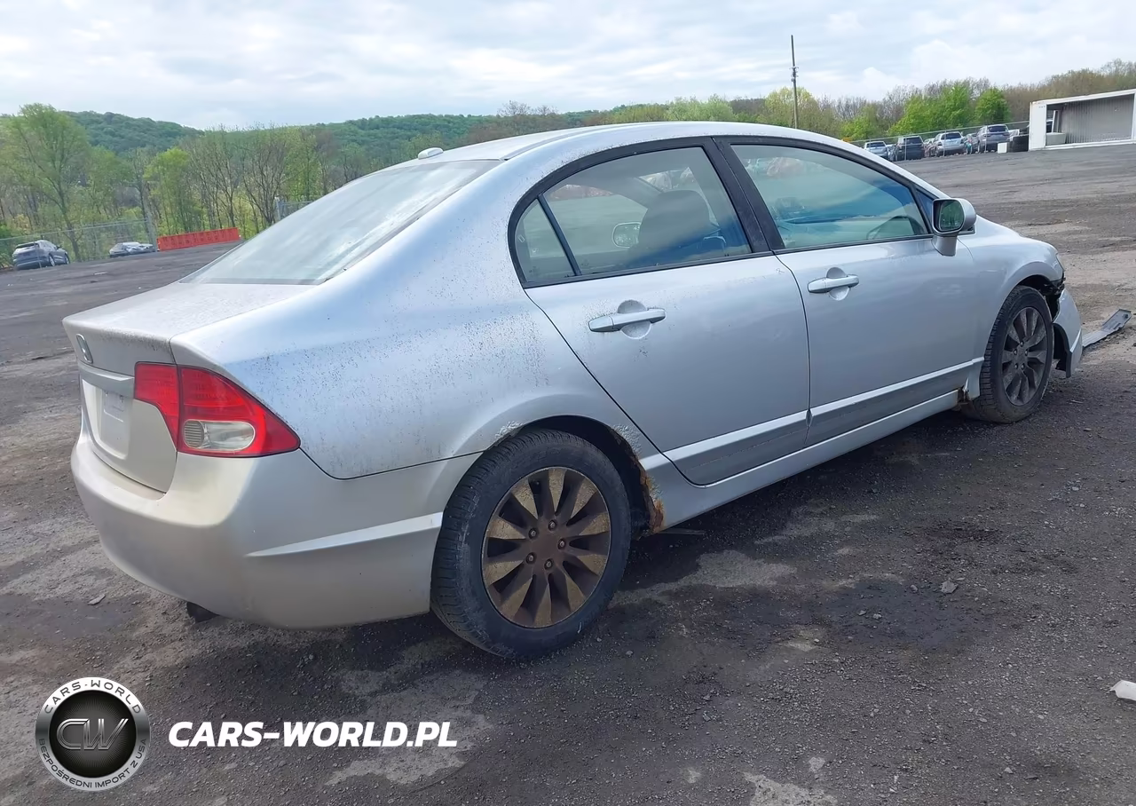 2009 Honda Civic Ex VIN:19XFA16899E004191 - 4